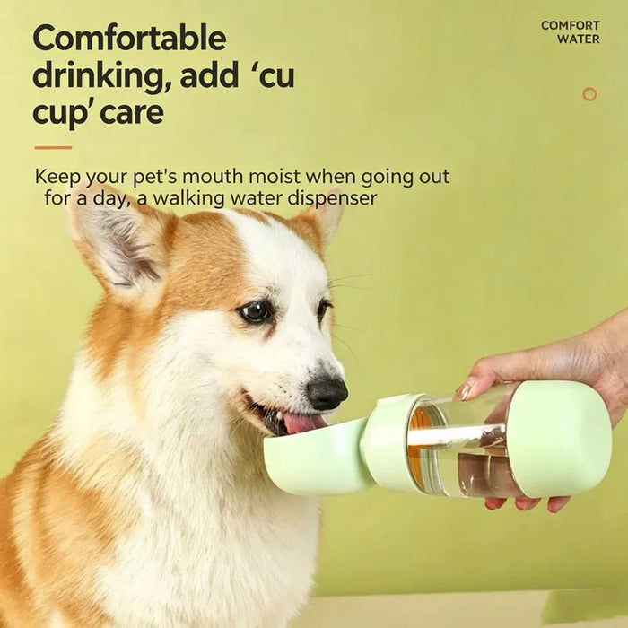 Portable Dog Water Bottle 300ML Puppy Drinking Bowls for Small Medium Dogs Cats Hiking Portable Cat Feeder Outdoor Pet Water Cup