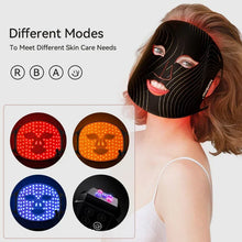 2026/Notime Led  Facial Mask Silicone 3 Color Red Blue Light Therapy Mask
