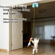 New Cat Toy Automatic Teaser Retractable Electric Smart Hanging Toy for Cats