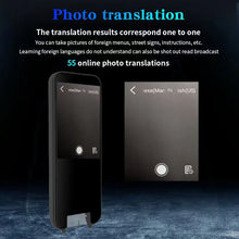 113 Language AI Translator Portable Translation Pen  Intelligent Scanner Offline Translation Smart Pen Photo Recognition