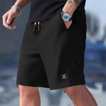 2026 Summer Men's Waffle Texture Casual Sports Beach Shorts Quick Dry Trendy Versatile Bermuda Shorts Streetwear Lightweight