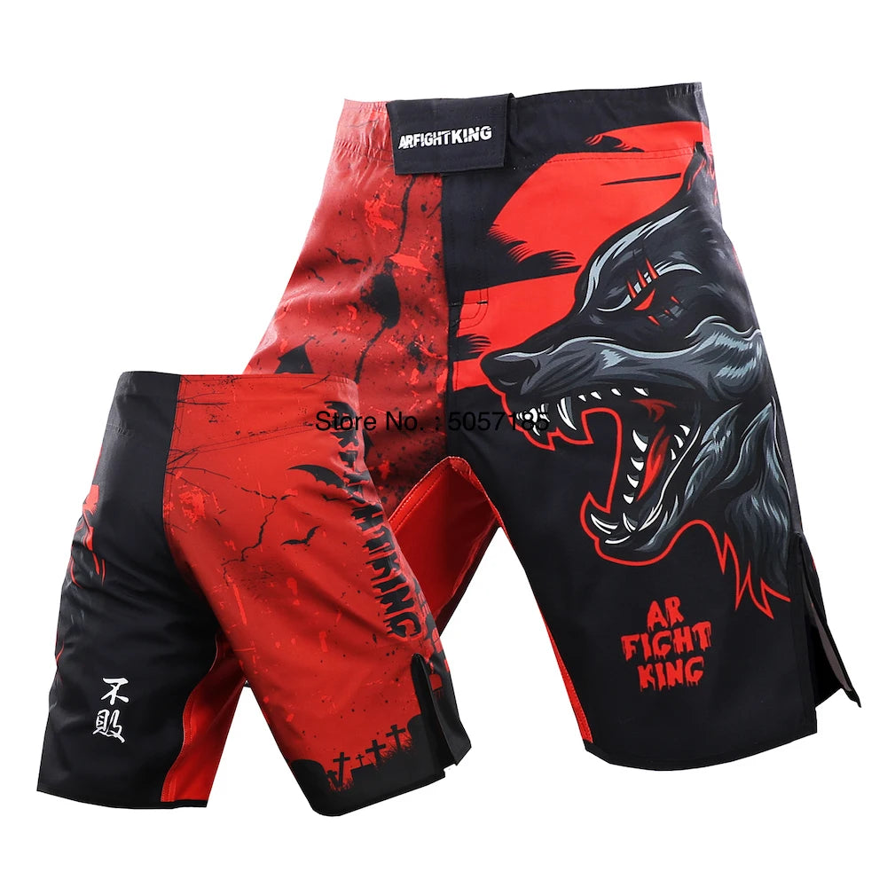 MMA Shorts Jiu Jitsu Muay Thai Fight Shorts Martial Arts