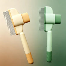 Bestseller Self Cleaning Pet Grooming Brush Dematting Comb Anti Shedding Remove Loose Hair Dog Cat Row Comb Removes