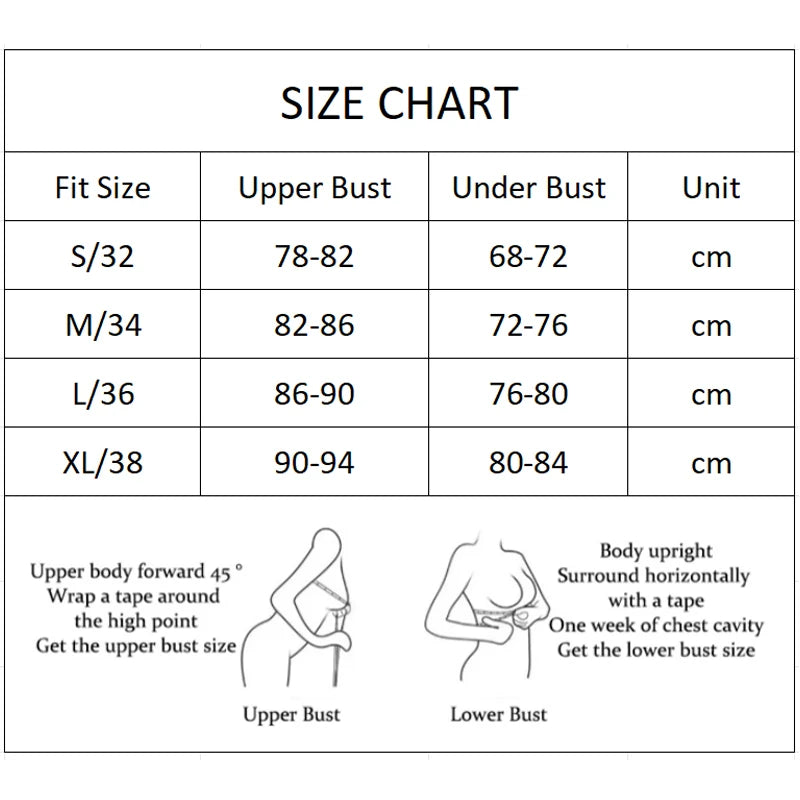 Women's Letter Shoulder Strap Gathered Bra Seamless Comfortable Underwear Without Steel Ring Skin-Friendly Fashion Underwear New