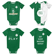 Body bébé unisexe Green Apes du Maccabi Haïfa, grenouillère pour nouveau-né, tenue de sous-vêtement pour garçon et fille