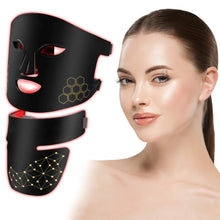 New Arrival Quad Chips 4 Color Silicon Beauty Mask 450nm 660nm 850nm LED Red Light Therapy Face Medical Home Office