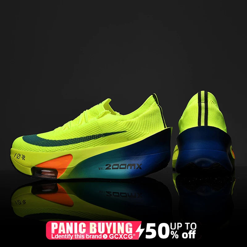 Air Cushion Running Shoes Breathable Nonskid Sneakers Men
