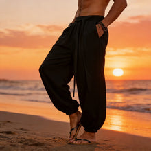 FGKKS Brand New Men Pants Fashion Casual Holiday Comfortable Cotton Loose Style Spring Pants Man Traveling Trousers