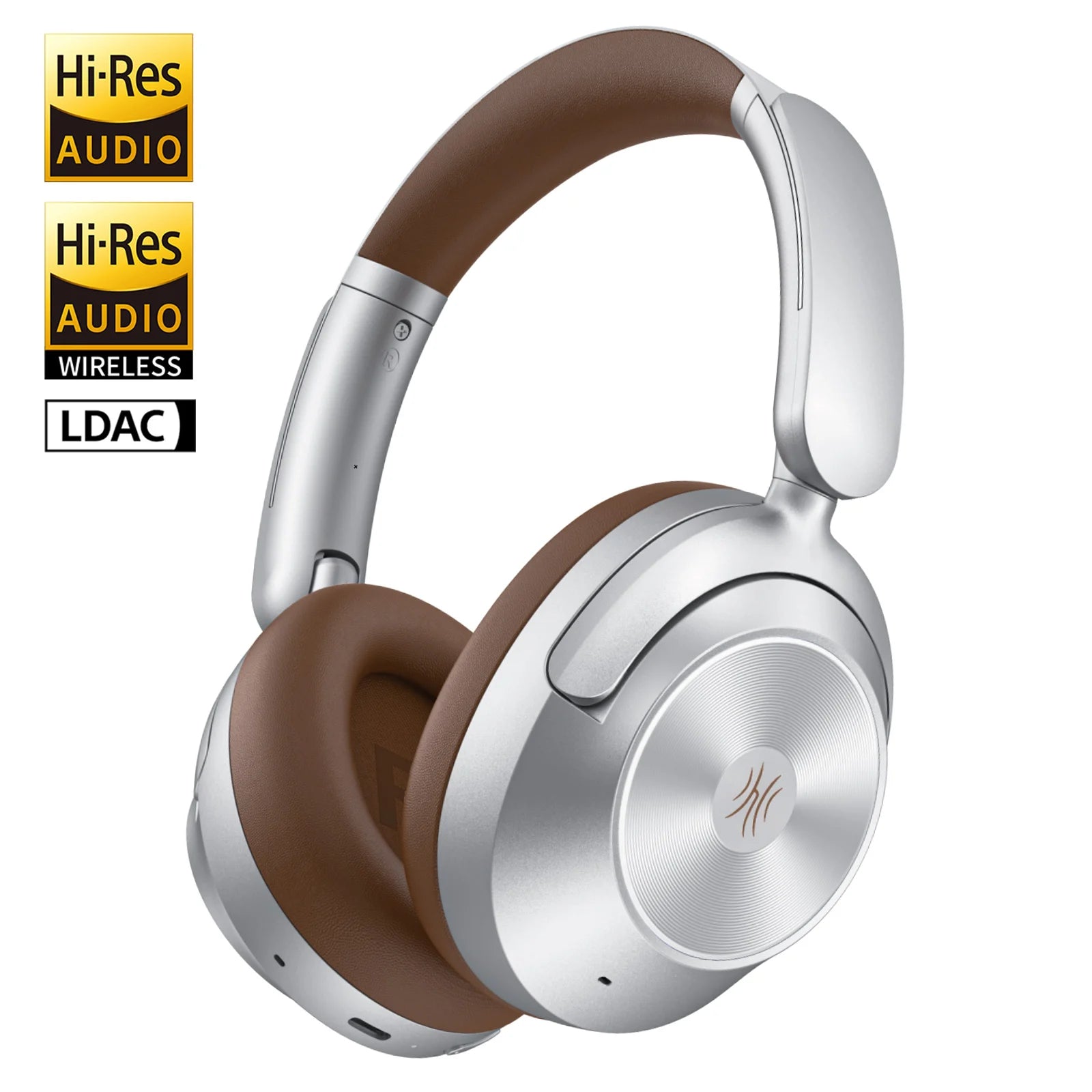 Oneodio A6 ANC Wireless Bluetooth 6.0 Headphones -48dB Hybrid Active Noise Cancelling Over Ear Headset With Mic Hi-Res LDAC APP