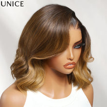 UNice No Slip Cap 13x4 Lace Frontal Bob Wig Chocolate Brown