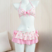 2026 Y2K Lace Up Vintage Bikini Set For Women Beachwear