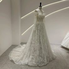 SL-9534 Customized SuLi Lace Wedding Dress For Women Brides Boho Robe De Mariee Long Sleeve Custom Made Wedding Gowns