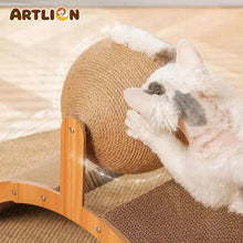 ARTLION Cat Scratching Ball, Cat Scratching Board, Cat Toy Ball, Cat Toy with Ball, Suitable for Cats and Dogs, Dog Toy