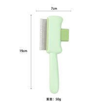 Self-Cleaning One-Button Dog Comb Pet Hair Remover Cat Brush Massage Grooming Combs for Dogs And Pets