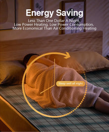 220V Electric Blanket Thicker Heater 70x150cm Thermal Mattres Heated Bed Warmer Electric Blanket Timer Heated Pad for Winter Pad