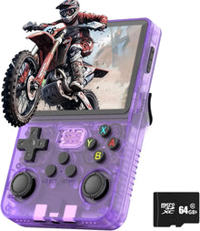 R36S Retro Handheld Console — 3.5" Screen, Perfect Kids Gift