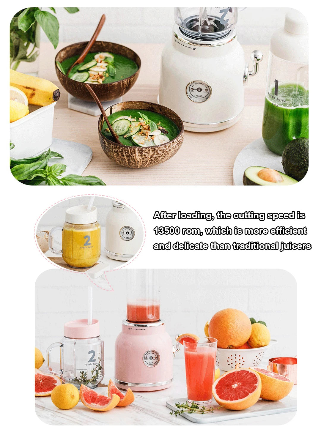 Electric Juicer Mini Portable Baby Food Mixer Grinder Automatic Fruit Juice Extractor Squeezer Smoothie Milkshake Blender Cup EU