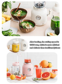 Electric Juicer Mini Portable Baby Food Mixer Grinder Automatic Fruit Juice Extractor Squeezer Smoothie Milkshake Blender Cup EU