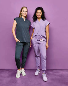 Ava Therese Sheba Jacquard Pant Medical Uniform - 3070 (Inseam length 29“）