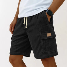 2026 New Men's Retro Corduroy Casual Shorts Men Fashion Solid Sweatpants Harajuku Corduroy Short Pants New Men Clothing Roupas