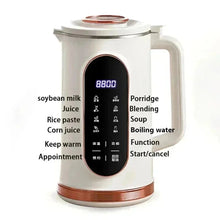 220V 1500ml Soybean Milk Machine 10-leaf Blade Breakfast Machine Electric Juicer Blender Mixer Wall Breaking Machine