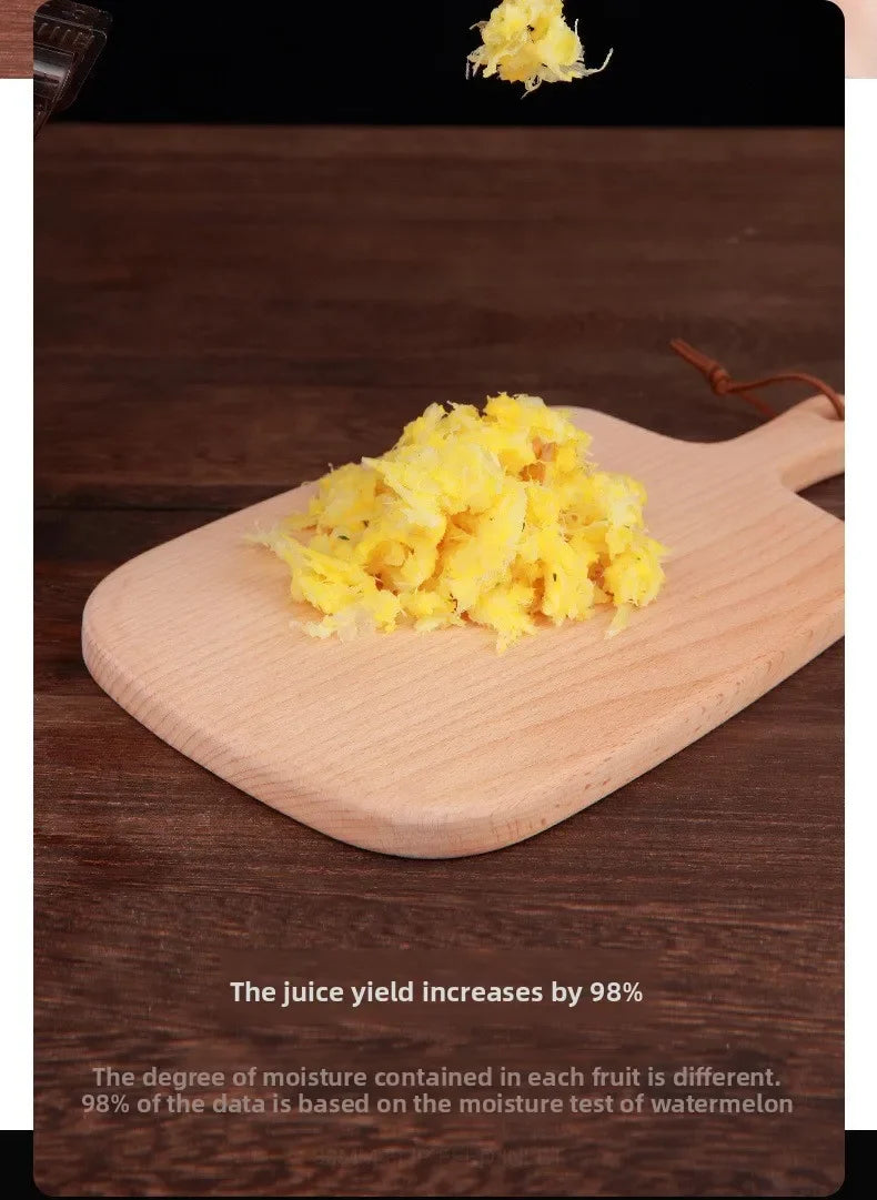 220V Cold Press Juicer Home Slag Separation Ginger Fruit Vegetable Juice Extractor Multifunctional Fruit Slow Juicer Automatic