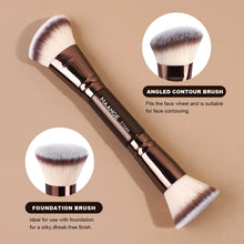 MAANGE 5pcs Makeup Brush Set Foundation Blush Concealer Eyeshadow Brushes Multi-Purpose Makeup Brush Kit Professional Brushes