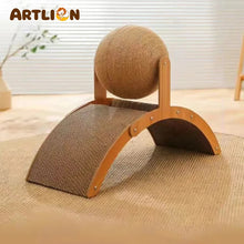 ARTLION Cat Scratching Ball, Cat Scratching Board, Cat Toy Ball, Cat Toy with Ball, Suitable for Cats and Dogs, Dog Toy