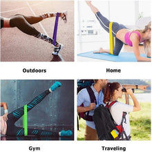 Portable Fitness Workout Equipment Rubber Resistance Bands Yoga Gym Elastic Gum Strength Pilates Crossfit Women Weight Sports