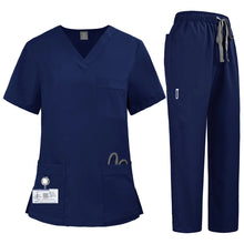 Slim Fit Medical Uniforms Women Scrubs Sets Male Doctors Hospital Nurses Accessories Dental Clinic Spa Salon Workwear Clothes