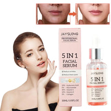 5 In 1 Face Serum Vitamin C Moisturizing Whitening Anti Wrinkle Aging Niacinamide Hyaluronic Acid Facial Serum SkinCare 30ml