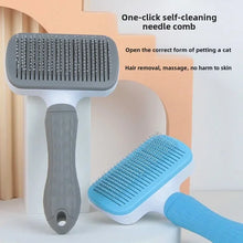 Stainless Steel Pet Hair Remover Brush for Dogs Cats Professional Deshedding Grooming Tool Home Pet Supplies Cat Dog Accessories