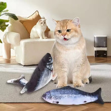 Jouet pour chat et chien en forme de poisson, rechargeable par USB, simulateur de poisson électrique, jouet interactif pour le dressage, le nettoyage des dents et la mastication des animaux