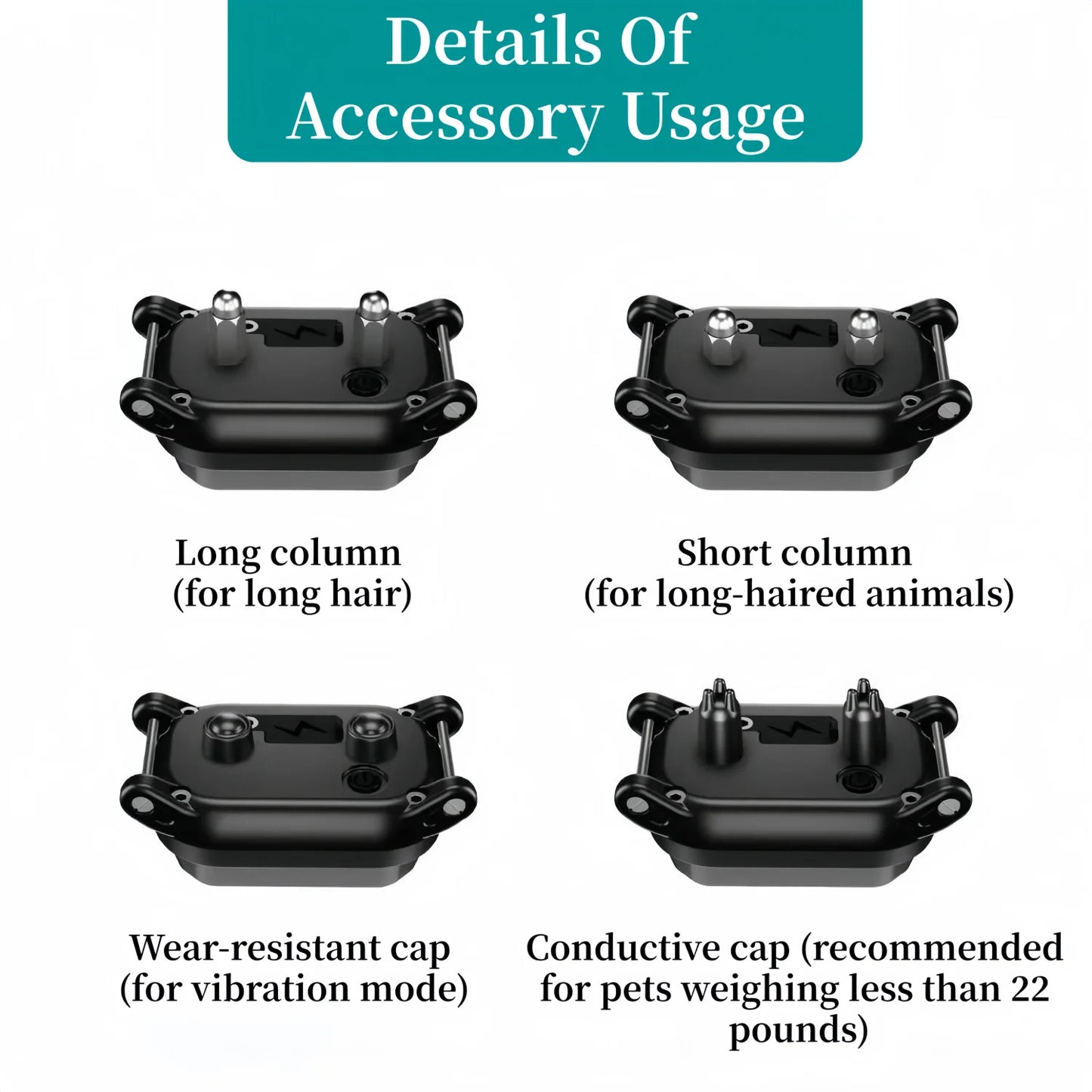 800m Digital Dog Training Collar Waterproof Rechargeable Remote Control Pet with LCD Display for All Size Shock Vibration Sound