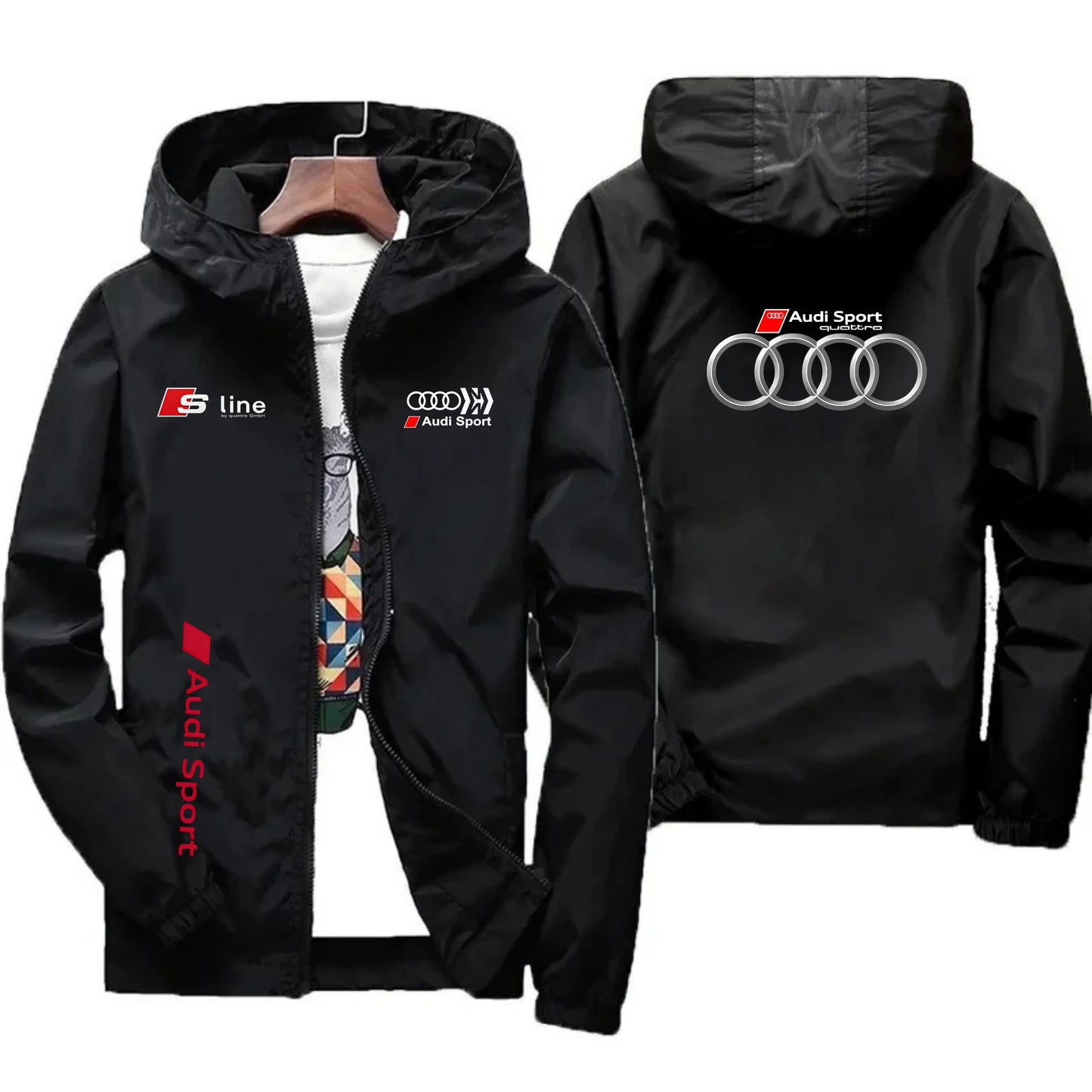 Audi Motorcycle Jacket Men Spring Summer Outdoor Sportswear