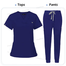 Scrub Sets Uniform Women Joggers Medical Accessories Healthcare Surgical Uniforms Lab Veterinary Clinic Working Clothes Set Mens