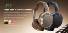 FiiO JT7 Over-Ear Planar Magnetic Audiophile HIFI Headphone 95x86mm Planar Driver Design Adjustable Headband
