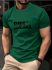New Trend Polyester Short Sleeve Tee For Men And Women Black