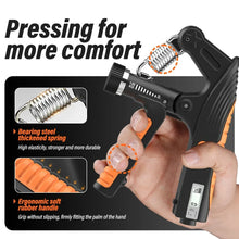 10-120Kg Adjustable Heavy Hand Grip Exercise Strengthener Gripper Finger Expander Arm Wrist Trainers Fitness For Muscle Building