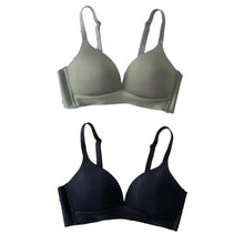 FallSweet 2PCS/set Seamless Push Up Bra for Women Wireless Bralette 3/4 Cup Soft Comfortable Underwear Sexy Female Lingerie