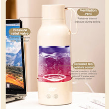 12V/24V/110V/220V Temperature Control Electric Kettle Car Travel Insulation Heating Cup 500ml Hot Water Boiler Coffee Tea Bottle