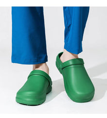 Non-Slip Closed-Toe Operating Room Slippers, Medical Closed-Toe Slippers, Hospital Clogs, Surgical Shoes for Departments, Dual-Use
