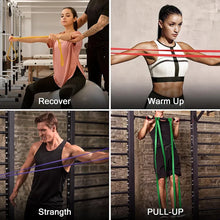 New 1Pcs Tough Latex Resistance Band Elastic Exercise Strength Pull-Ups Auxiliary Band Fitness Equipment Strengthening Train