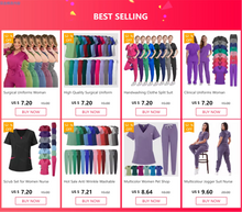 New Medical Lab Coat Surgical Uniform Hospital Dentist Clinic Salon Pharmacy Pet Suit Scrubs Lab Coat Nurse Uniform Spa Uniform