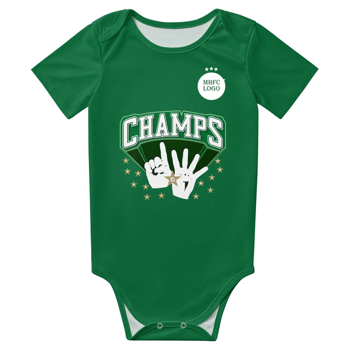 Body bébé unisexe Green Apes du Maccabi Haïfa, grenouillère pour nouveau-né, tenue de sous-vêtement pour garçon et fille