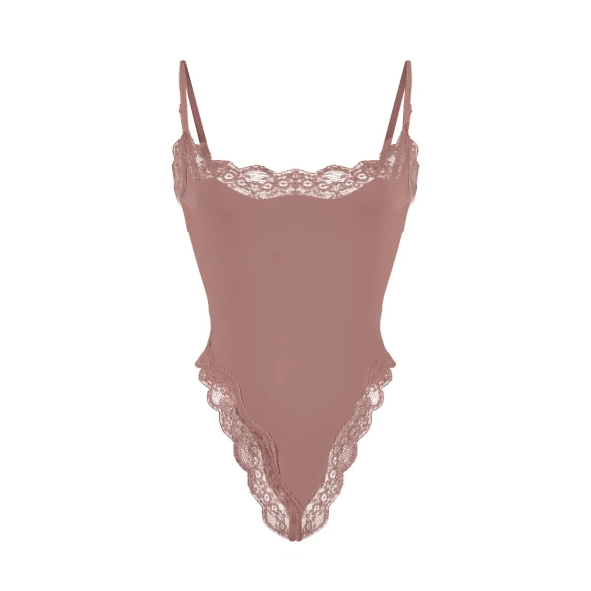 Lace Camisole Bodysuit Women Solid Sleeveless Backless Body Shaper Jumpsuit One Piece Sexy Slim Bodycon Rompers Summer Tank Tops