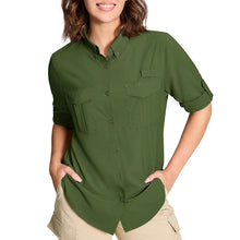 TACVASEN Womens UPF 50 Fishing Shirt Quick Dry Long Sleeve