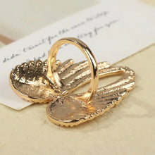 Vintage Angel Wings Metal Rings Single Big Heart Shape Wings Ring For Men Women Punk Hip Hop Party Jewelry Gift Accessories