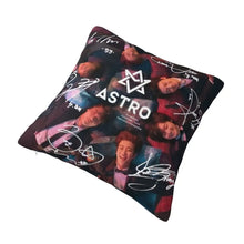 Custom Kpop Astros MJ Jinjin Cha Eun Woo Yoon San Ha Rocky Throw Pillow for Living Room Modern Cushion Cover Velvet Pillowcase