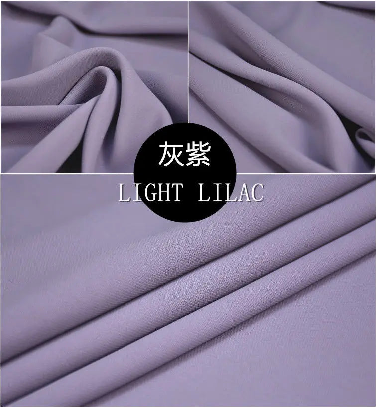 Micro-stretch Suit Apparel Sewing Fabric Twill By The Meter for Pants Uniform Clothes Skirts Thickened Anti-wrinkle Plain Winter